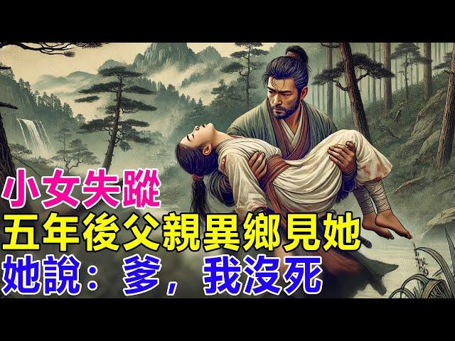 民間故事：小女失蹤，五年後父親異鄉見她，她說：爹，我沒死