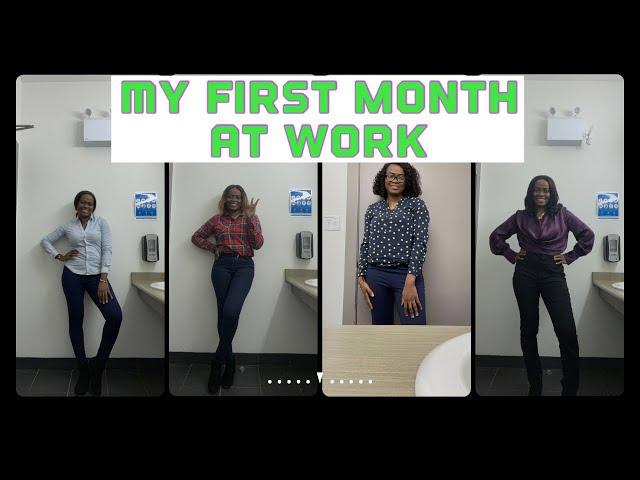 A MONTH IN THE LIFE : WORK EDITION | Outfits, Learning, and Laughs - Starting Strong