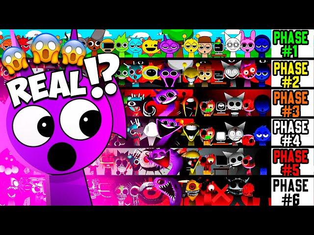 Sprunki Incredibox Purple Durple React to All Characters Together & All Phases in Incredibox Sprunki