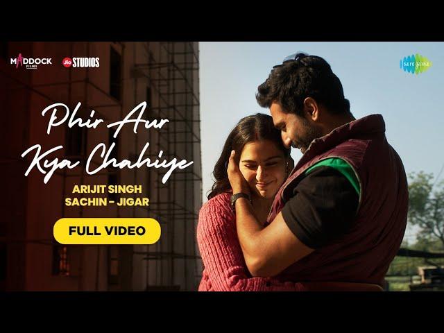 Phir Aur Kya Chahiye Full Video | Vicky, Sara, Arijit, Sachin-Jigar,Amitabh | Zara Hatke Zara Bachke