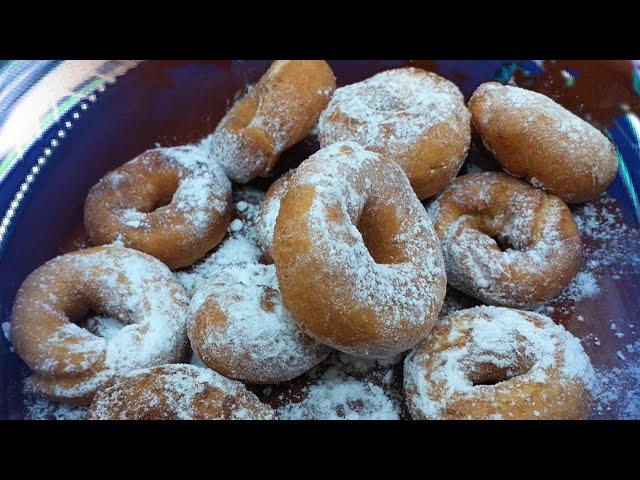 ROSCAS - fried donuts - my grandmother's recipe, Recipes in less than 3 minutes