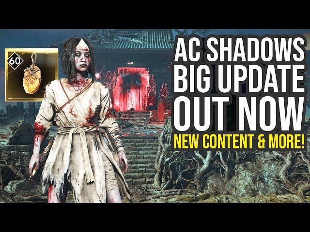 Assassin's Creed Shadows Update Adds Parkour Improvements, New Quest & More... (AC Shadows Update)