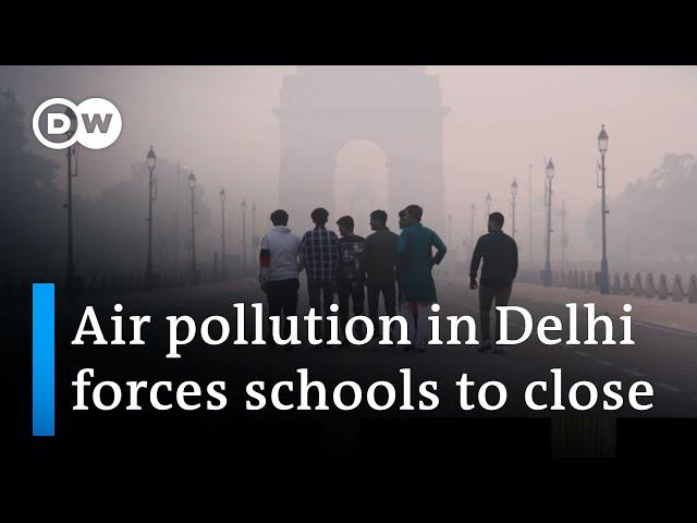 Delhi: Air pollution causes spike in respiratory disease | DW News