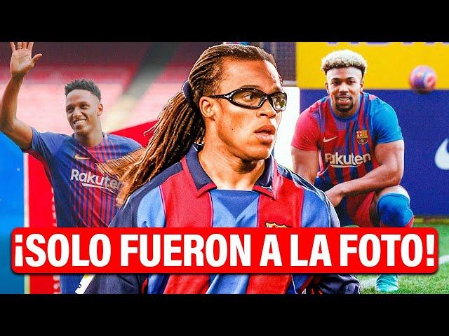 Los 8 FICHAJES DEL BARÇA que nomás llegaron a tomarse la FOTO Y SE FUERON ¡EL #2 SÓLO DURÓ 3 HORAS!