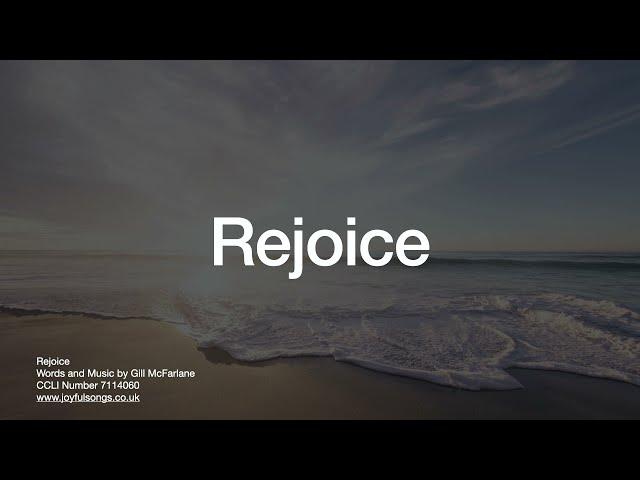 Rejoice - Gill McFarlane (Official Lyric Video)