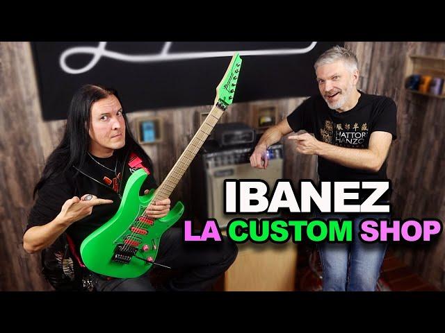 Kasperi Heikkinen Beast in Black: Ibanez LA Custom Shop (ENG SUBS)