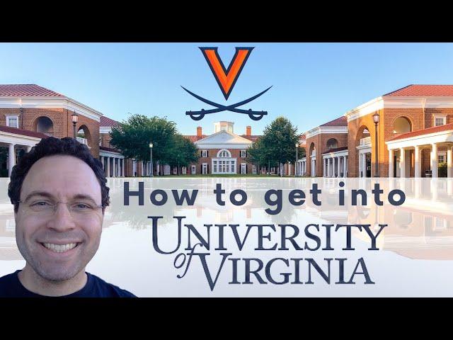 How to get into University of Virginia