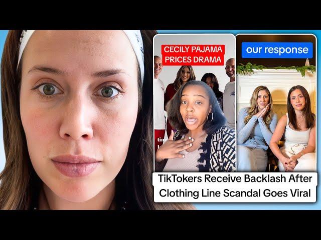 TikTokers Respond To Backlash After Clothing Line Drama Goes Viral