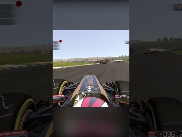 Crazy Move On Button (FULL SEND, HIGH RISK!) Whilst Fighting For The World Championship!! F1 2011