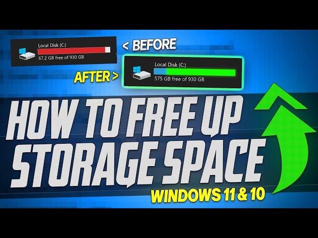  How to FREE Up More than 30GB+ Of Disk Space in Windows 11 & 10!