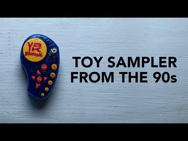 Yak Bak: Making music with a sampling toy from the 90s