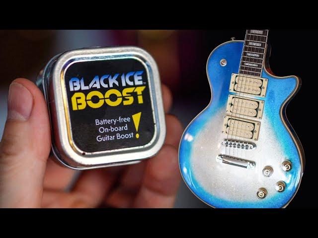 This Guitar Has A Secret Weapon... Boost Circuit with UNLIMITED POWER!