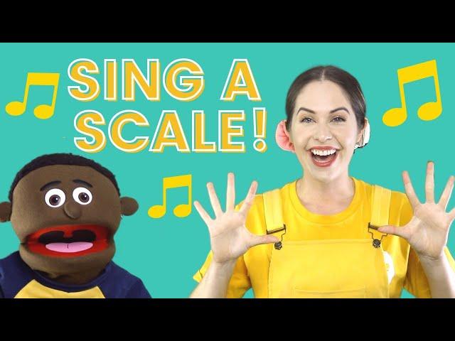 Singing a scale - solfa | Music class for kids | Toddler &  Preschool singing lesson - Pitch