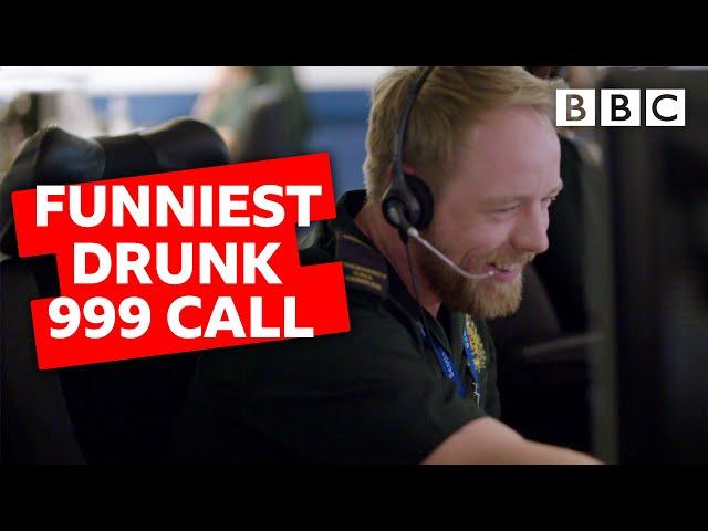 Funniest DRUNK 999 call EVER? - BBC