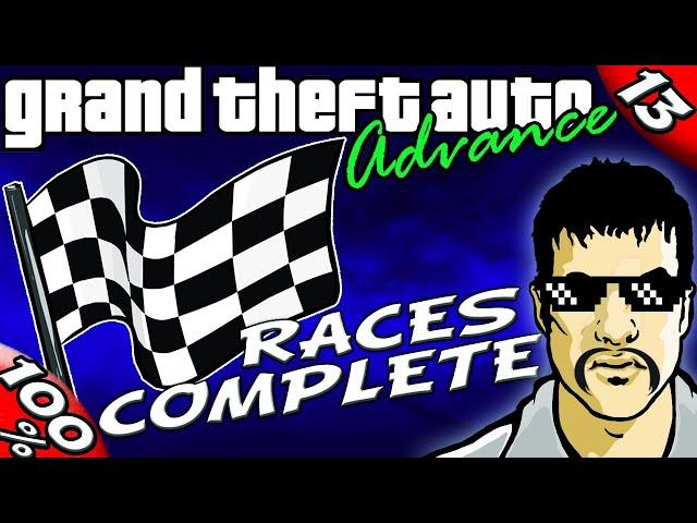 GTA Advance: ALL SHORESIDE VALE RACES [100% Walkthrough]