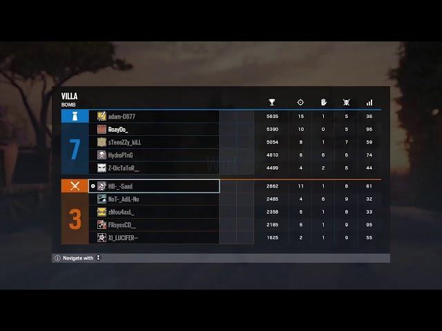 Tournament iso Team LCF vs ETERNITY