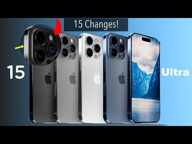 iPhone 15 Ultra ! - 15 Changes  | Things You Should Know (HINDI)