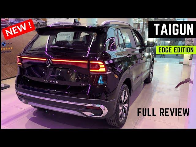 2024 Volkswagen Taigun GT Plus Edge Black Limited Edition - New Features & Interiors | On-Road Price