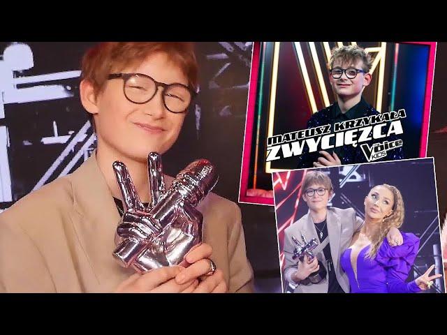 Pierwszy wywiad ze zwycięzcą The Voice Kids! Jaki pomysł na siebie ma Mateusz Krzykała?