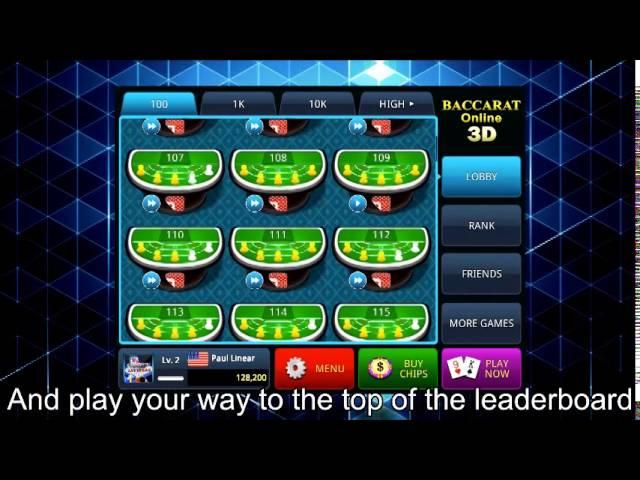 Baccarat Online 3D