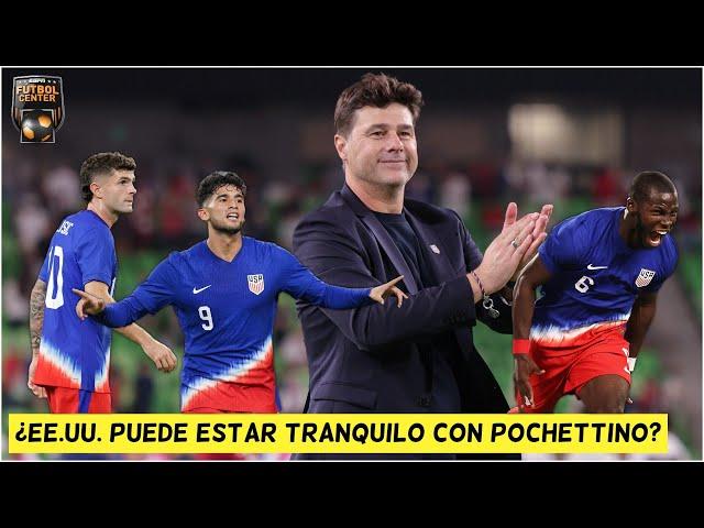 Mauricio POCHETTINO PONE ORDEN y se ESTRENA con triunfo como DT de ESTADOS UNIDOS | Futbol Center