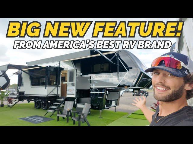 America’s BEST fifth wheel RV brand has - BIG new feature! 2025 Brinkley Model G 3250