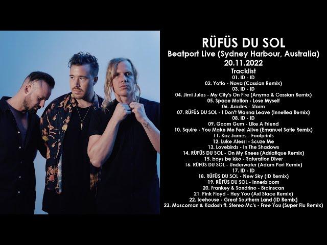 RÜFÜS DU SOL (Australia) @ Beatport Live (Sydney Harbour, Australia) 20.11.2022