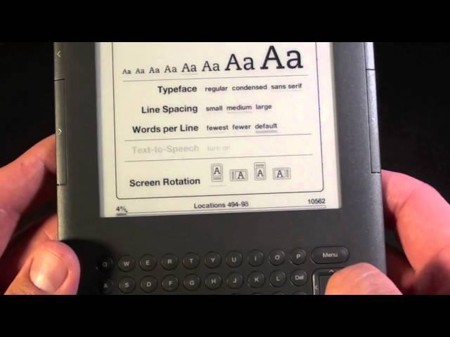 Amazon Kindle 3: Unboxing and Demo