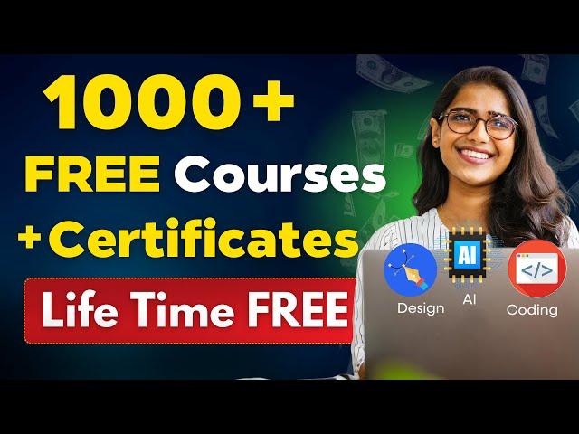 1000+ FREE Online Courses with FREE Certificates | Learn High Paying Skills