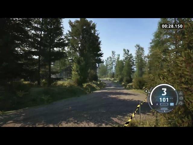 EA Esports WRC first time