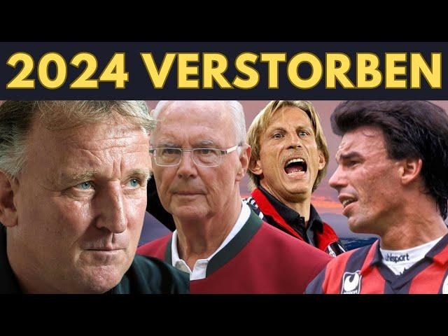  2024 Verstorbene Deutsche Sportler - Jahresrückblick