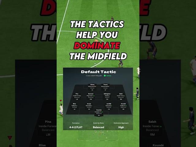 The BEST META tactics and formation in FC25! #fc25 #fc25tactics #fc25formation