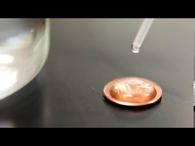 Adhesion and Cohesion Demo, The Penny Game