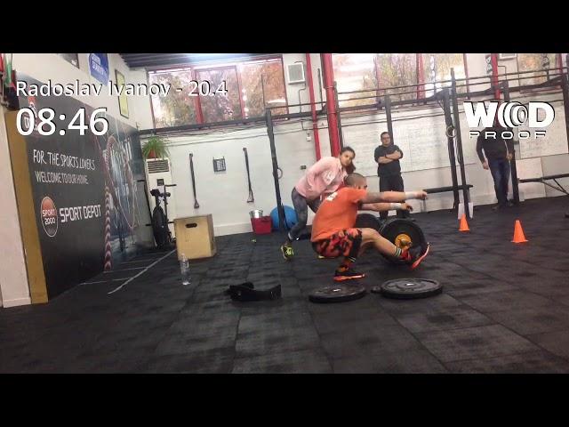 Radoslav Ivanov 20.4 CrossFit Open