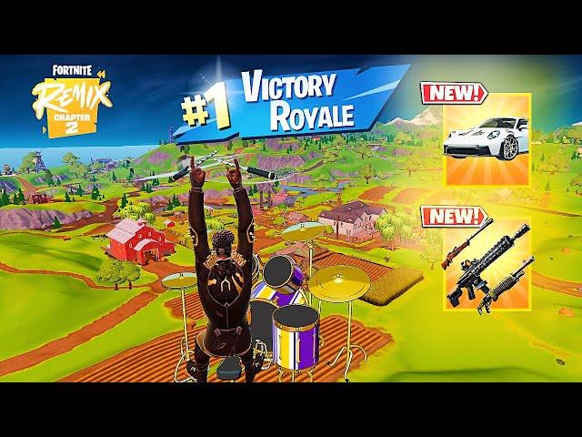 73 Elimination Solo Vs Squads "Zero Build" Gameplay Wins (Fortnite Remix chapter 2 PC)