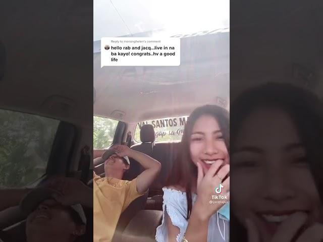 live in na ba daw c jacq tapia at kalingap rab eto sagot nila ang cute sanaol again