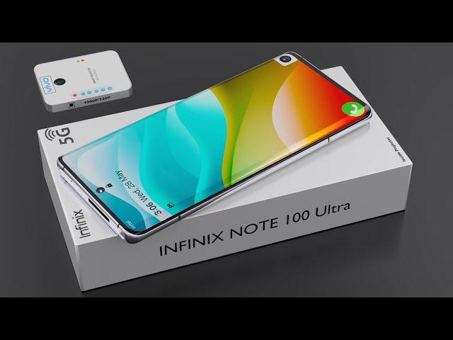 200MP, 7500mAh, 12GB RAM | Infinix Note 100 Ultra Projector mobile | world first projector mobile