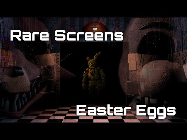 Five nights at Freddy's 2 | RARE SCREENS & EASTER EGGS | Full HD