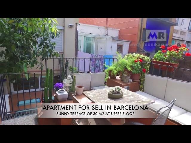 BUY APARTMENT BARCELONA WITH 30 SQM TERRACE