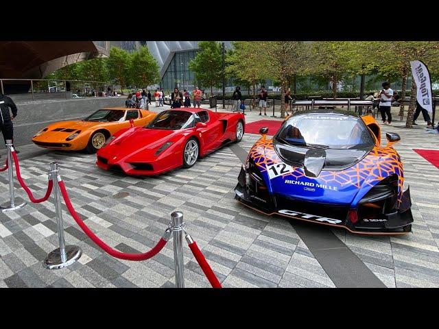 Multi-Million-Dollar Hypercars in New York City! (Enzo, Huayra, Senna GTR, 918 Spyder, etc.)