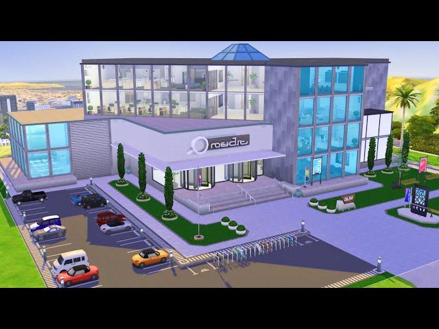 Company Office Building | Stop Motion Build | THE SIMS 4