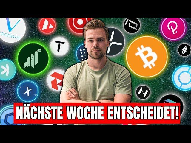 Krypto: Nächste Woche wird ALLES entschieden! | Grass Airdrop HEUTE | wQuil in Gefahr?!