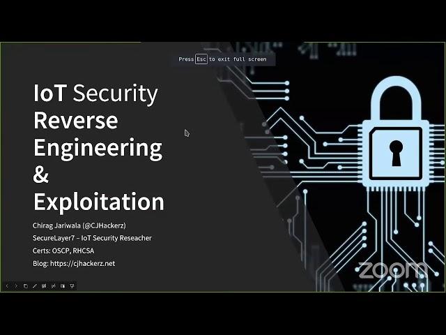 Null Bhopal Workshop: ARM Reverse Engineering by Chirag Jariwala - 5 July 2020