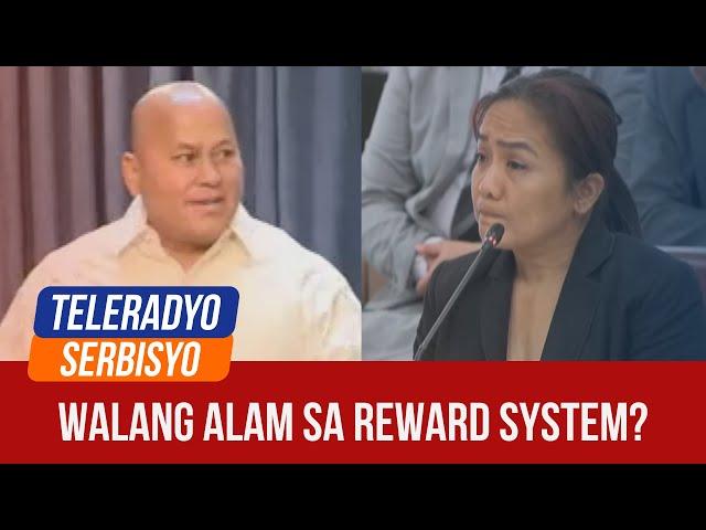 Dela Rosa clueless on Duterte’s drug war alleged reward system | Teleradyo Serbisyo(12 October 2024)