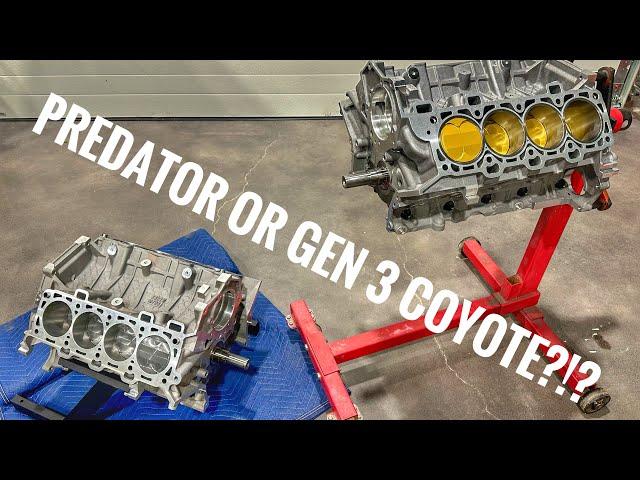 Built Predator short block vs  Texas Speed Sleeved Coyote