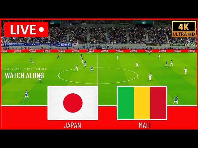 LIVE : JAPAN U23 vs MALI U23 - PARIS OLYMPIC U-23 FOOTBALL STREAMING - eFOOTBALL PES 21 GAMEPLAY