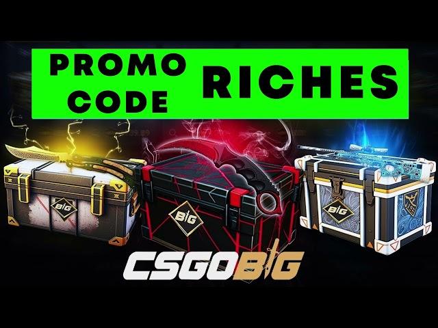 CSGOBIG Promo Code 2023 - CSGOBIG Free Case Code - CSGOBIG Code