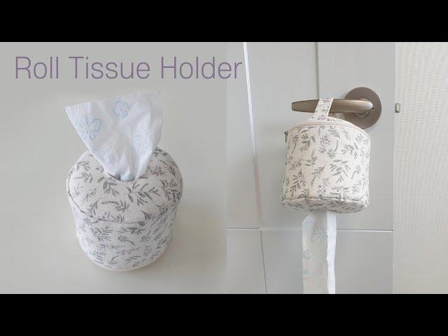 DIY 걸이형 롤휴지 케이스/캠핑용 휴지걸이/티슈홀더 만들기 - How to make a Outdoor Toilet Paper Roll Case/Tissue Holder