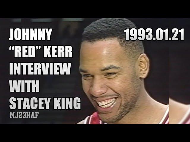 John "RED" Kerr Post-Game Interview with STACEY KING (1993.01.21)