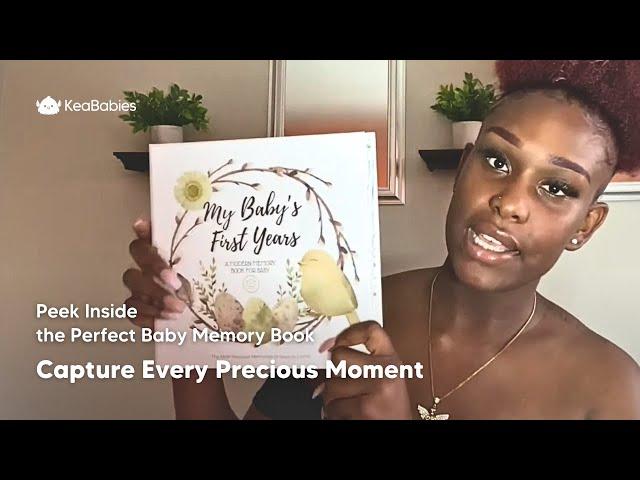 What's Inside: KeaBabies Baby Memory Book